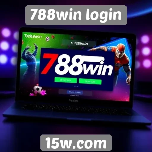 Análise da interface do 788win login